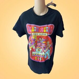 Steven Rhodes x Threadless Death Metal Sing Along Graphic Tee